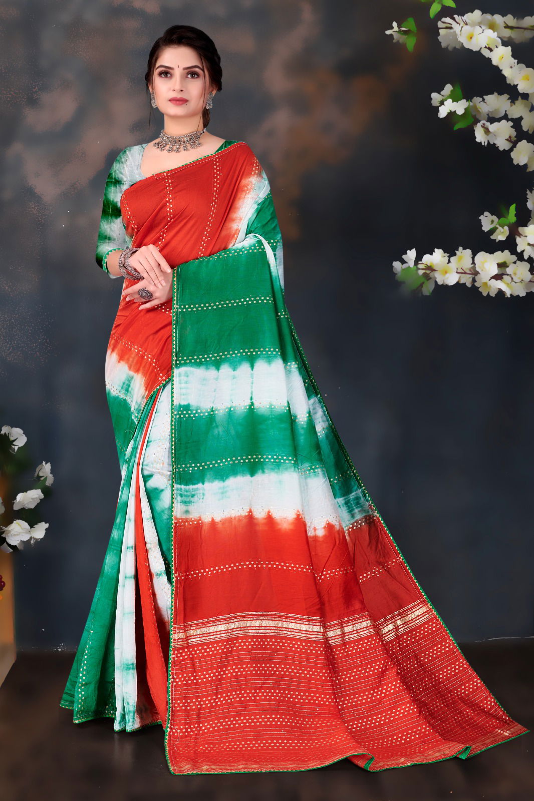 Prisha Soft Naylon Viscose Printed Designer Saree Catalog